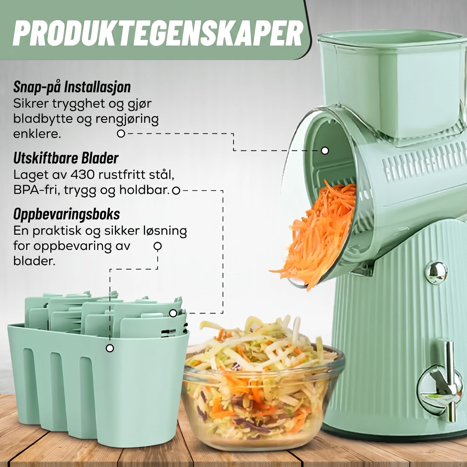 5-i-1 Gourmet Rivjern - Iselle Scandinavia
