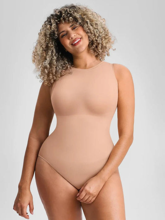 U-FORMET SHAPEWEAR-BODYSUIT MED MAGE- OG RUMPELØFT - Iselle - Naturlig Hudpleie