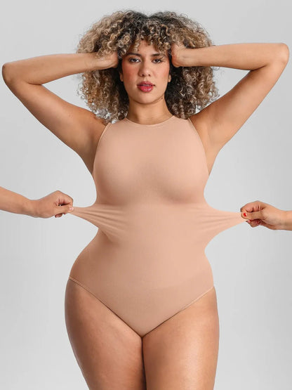 U-FORMET SHAPEWEAR-BODYSUIT MED MAGE- OG RUMPELØFT - Iselle - Naturlig Hudpleie